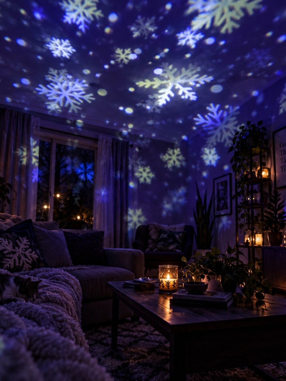 Winter Wonderland Snowflake Projector